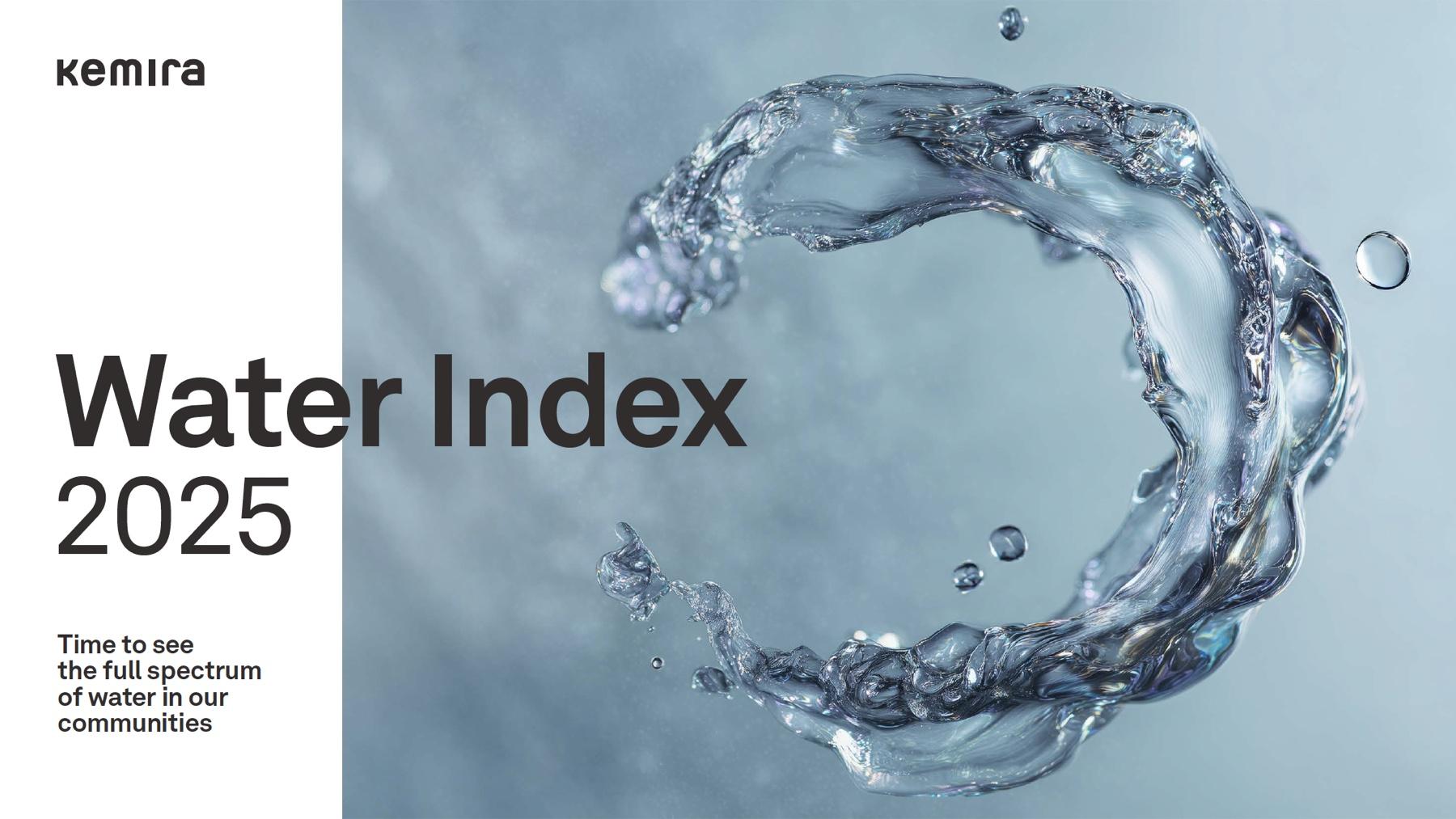 Kemira Water Index 2025 report cover